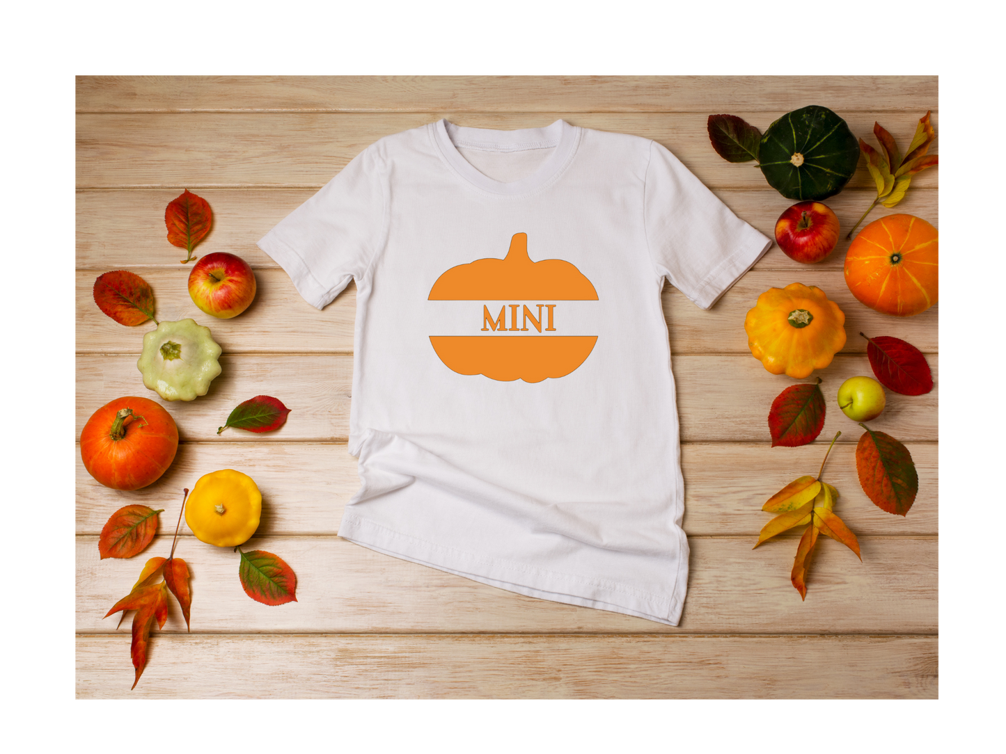 Mini Pumpkin unisex kids shirts