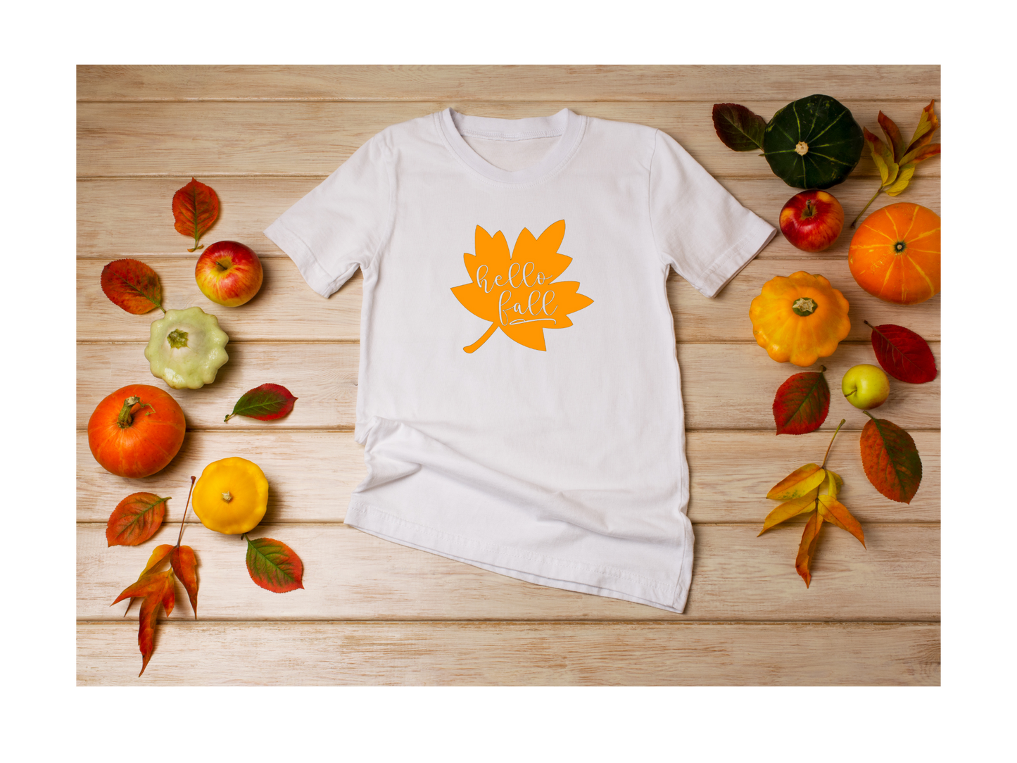 Hello Fall for Kids shirts Unisex