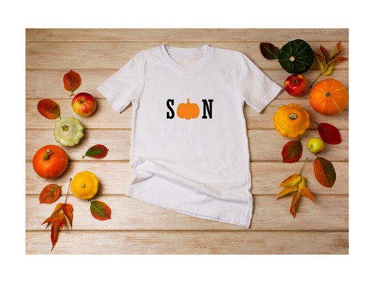 Son Fall shirt for photoshoot